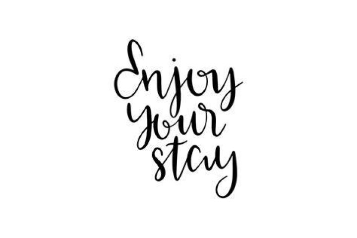 Enjoy your stay.