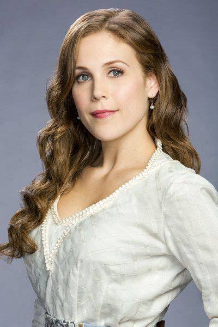 Erin Krakow as Elizabeth Thatcher Thornton on When Calls the Heart