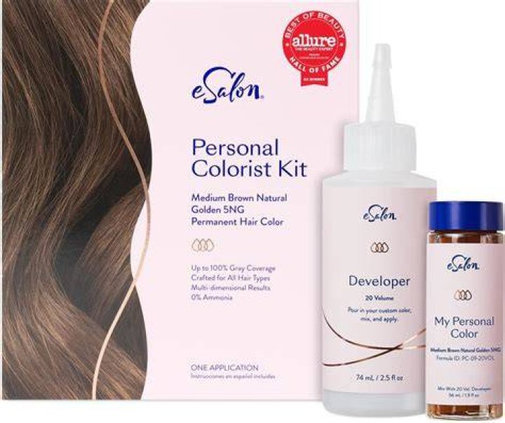 eSalon Personal Colorist Kit- Medium Blonde Strawberry 8GC