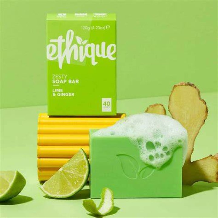  Ethique Zesty Lime & Ginger Soap Bar