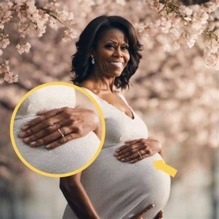 Fact Check Michelle Obama Unveils Previously Unseen Pregnancy Photos?