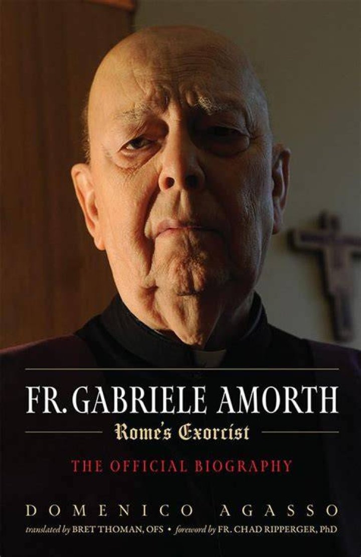 Father Gabriele Amorth exorcising