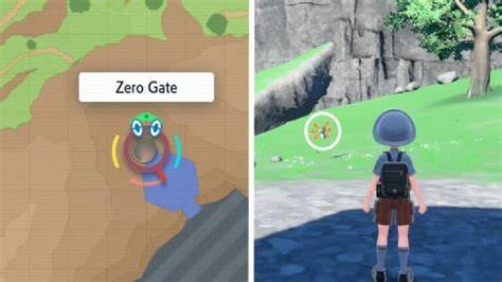 Finding Iron Moth in Area Zero of Pokémon Violet