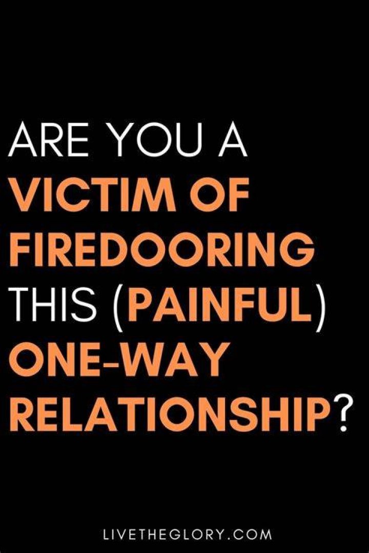  Firedooring is the latest relationship trend that is ruining relationships
