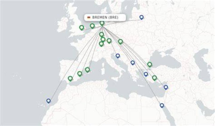 Flights to Bremen take just over an hour and can cost less than &pound;30 return
