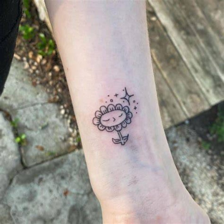 Floral Cute Tattoo Clairabella Tattoo