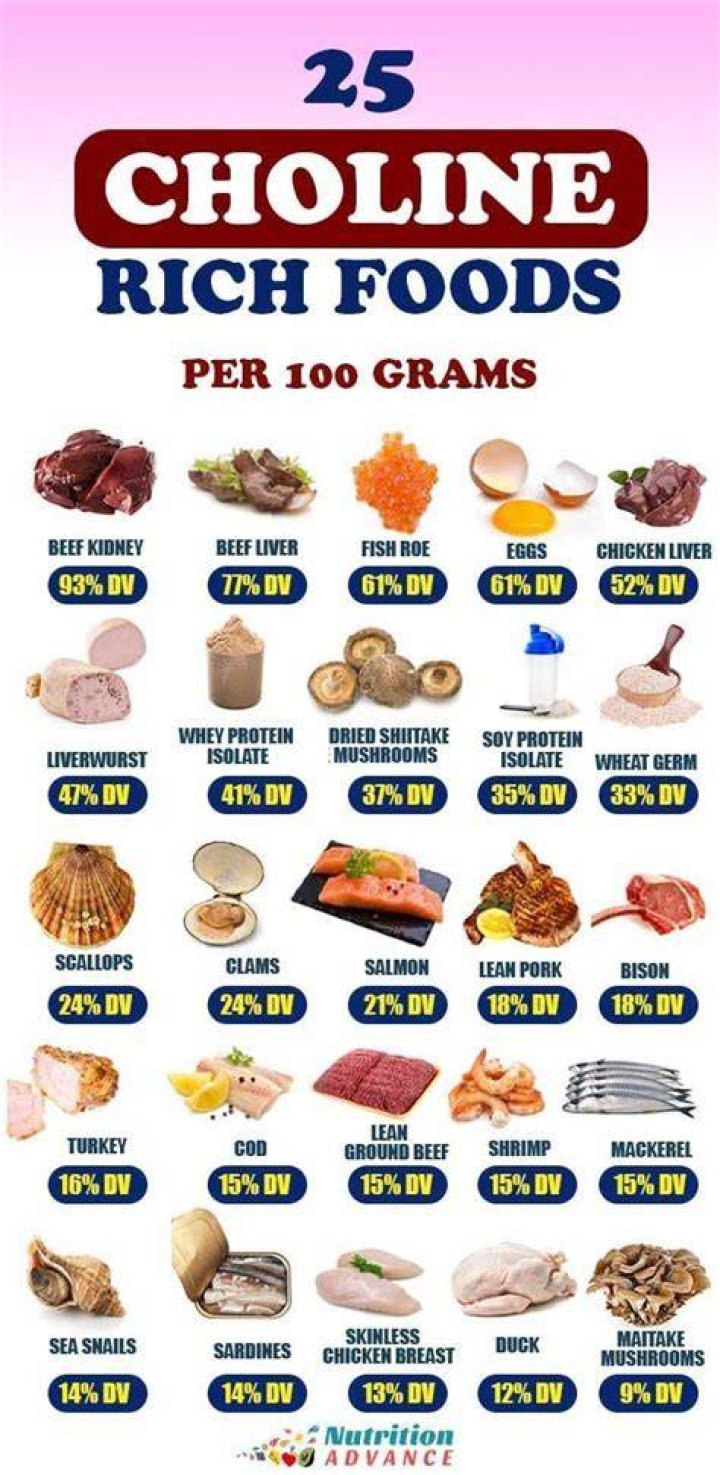 foods rich in choline
