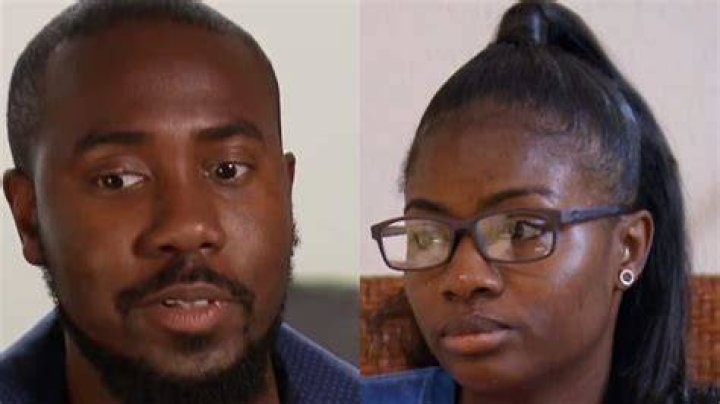 Former MAFS couple Meka Jones and Michael Watson screenshot.