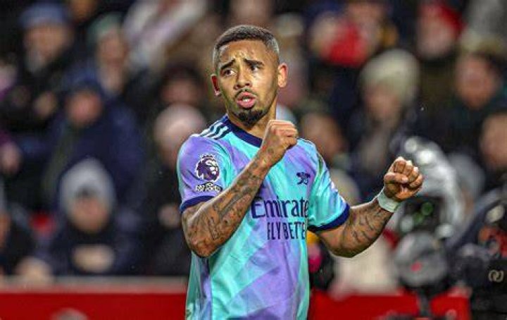 Gabriel Jesus had a lighter thrown at him from the stands