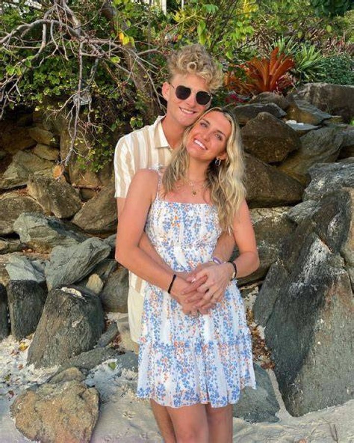 Gavin Guidry With His Girlfriend Maddox McKee
