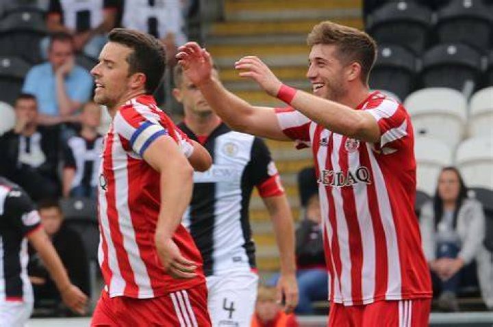 George Honeyman with Josh Maja