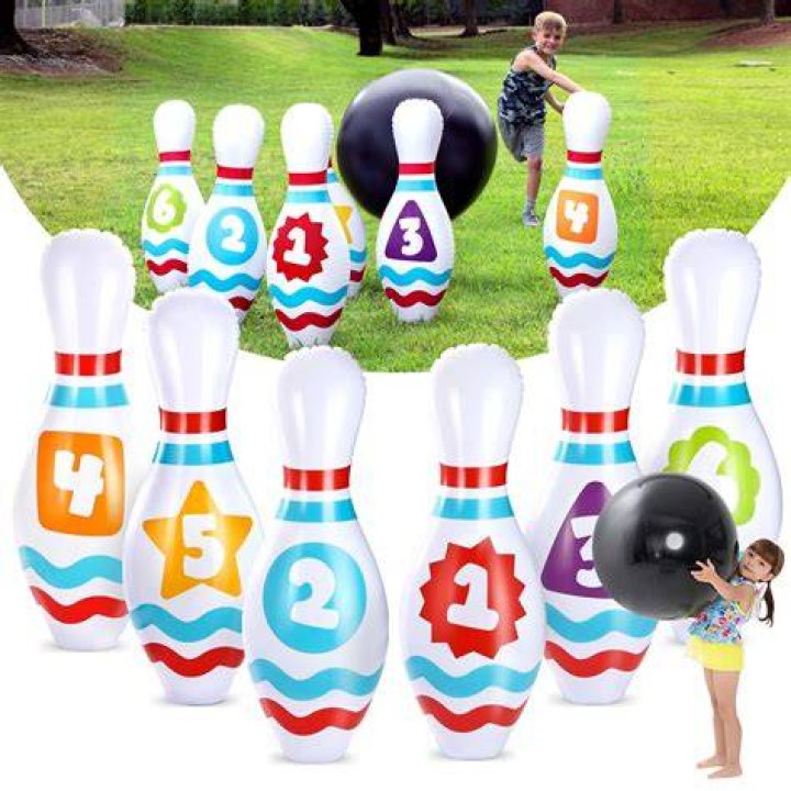 Giant Inflatable Children Bowling Set