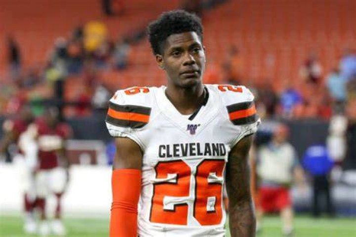 Greedy Williams with the Cleveland Browns