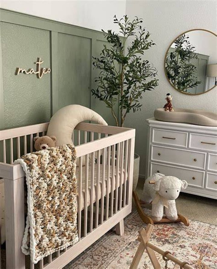 Green with baby boy Silas