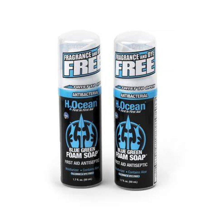 H2Ocean Blue Green Foam Soap