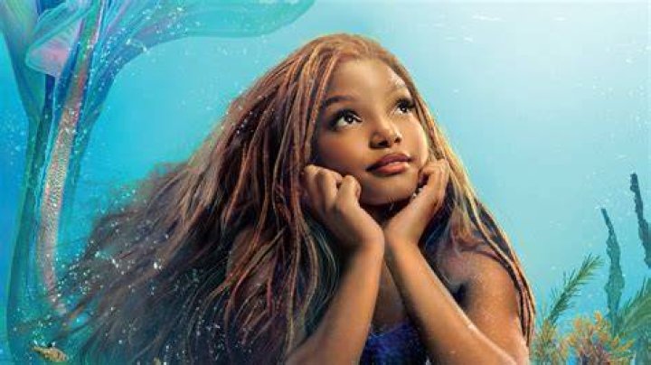 Halle Bailey as Ariel in The Little Mermaid.