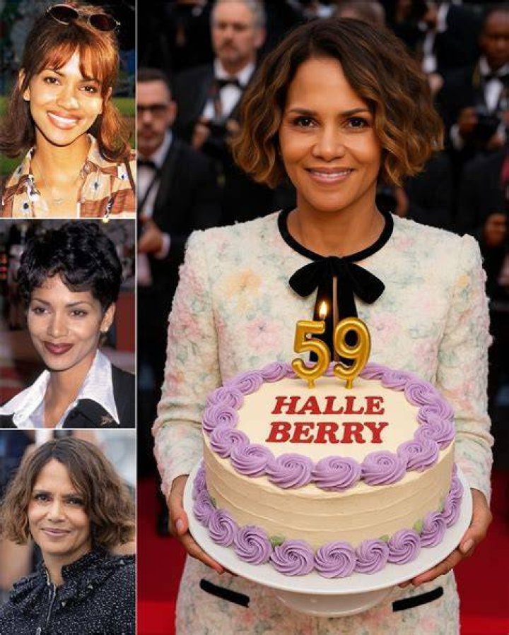  Halle celebrated her 53rd birthday by posing braless