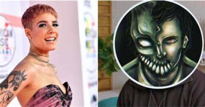 Halsey and Corpse Husband on Twitter