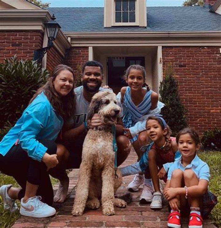 Harrison Wilson With His Family