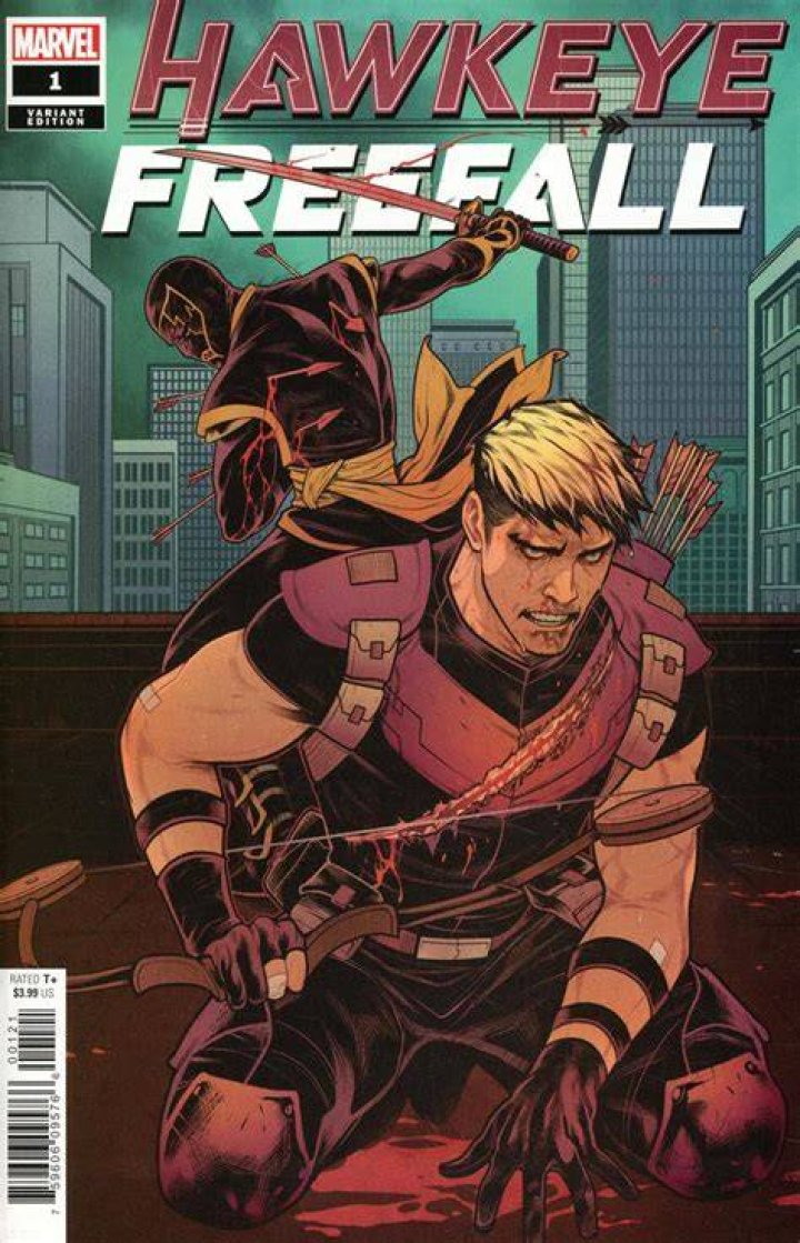 Hawkeye Freefall #1 Cover