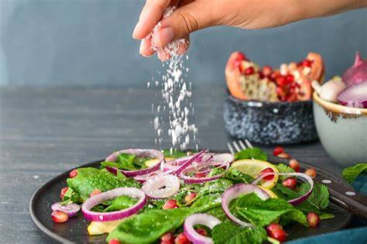  He also adds salt and pepper, before covering them in garlic and onion for extra flavour