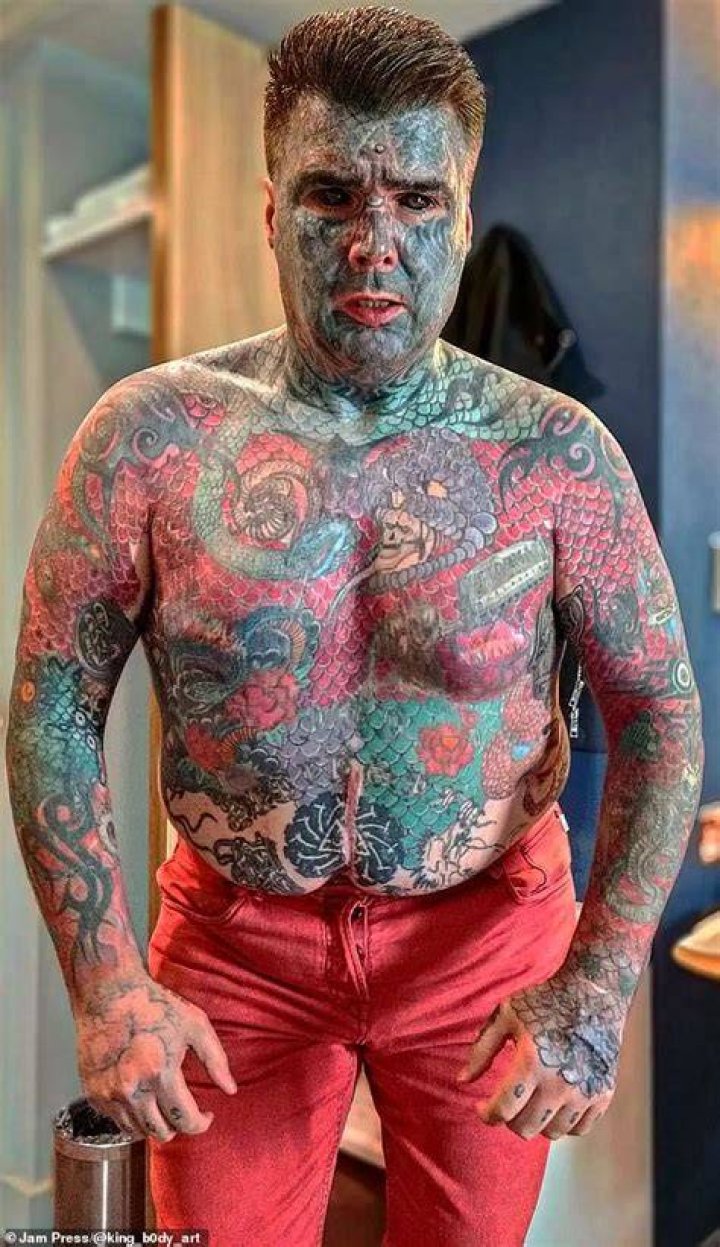 He tattooed a penis on her chest