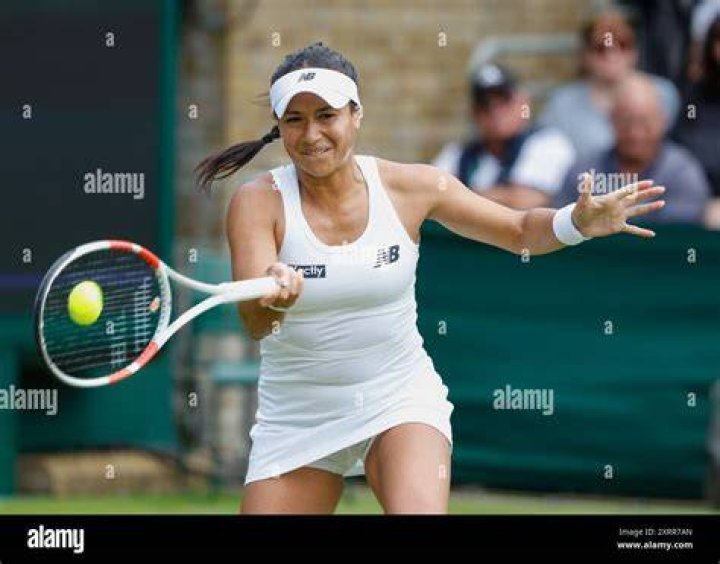 Heather Watson returned to Wimbledon in 2023 for her 13th appearance at the tennis tournament
