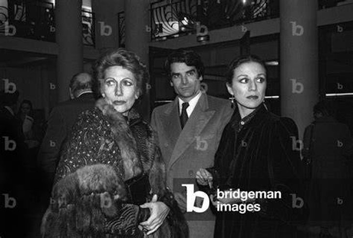 Helene Rochas and Kim d'Estainville arriving at the Theatre des Champs