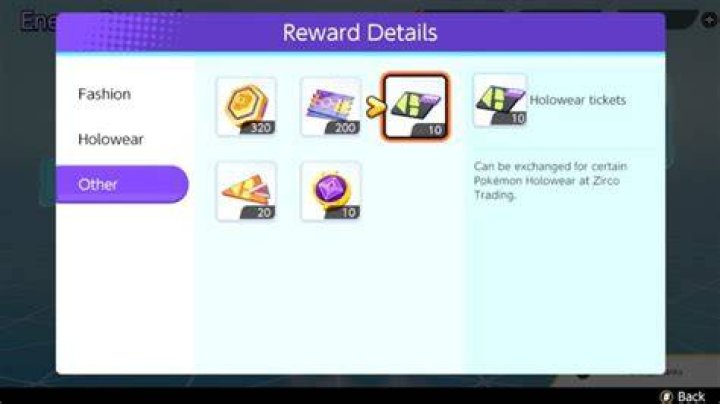 Holowear Tickets Energy