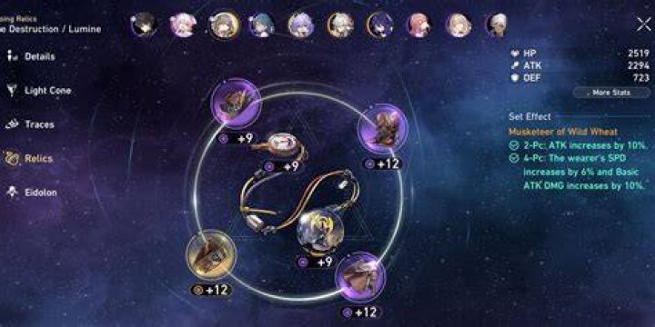 Honkai Star Rail Relics