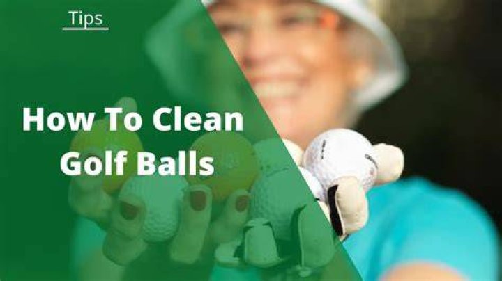 How to clean golf balls?