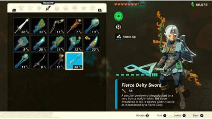 How to unlock the Fierce Deity Sword in 'Tears of the Kingdom'