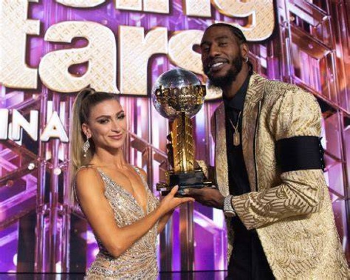 Iman Shumpert and Daniella on Dancing with the Stars