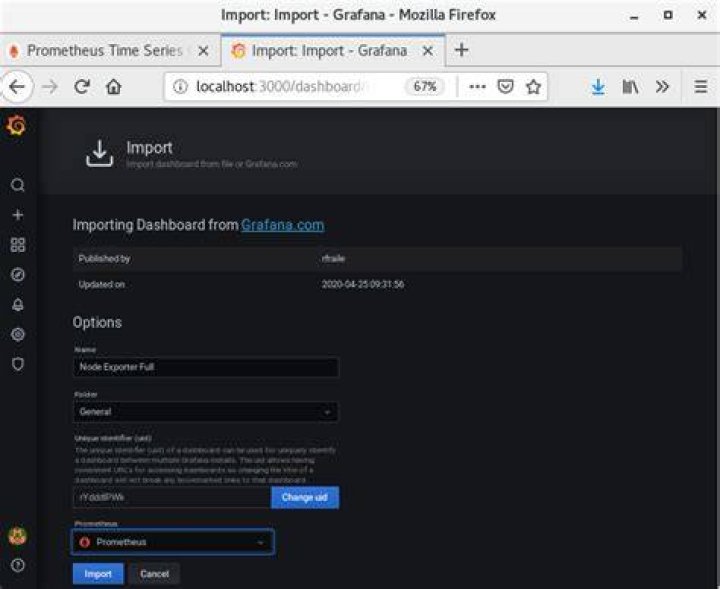 import grafana - geekflare