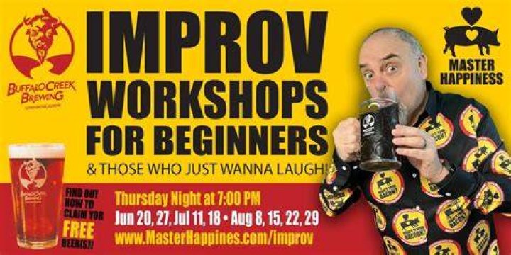 Improv with Master Happiness, Long Grove, Tue Oct 24th 2023