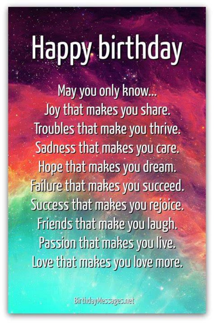 Inspirational Birthday Poems for Friends