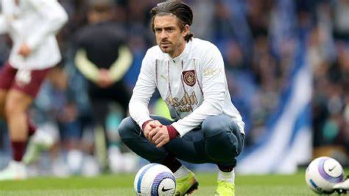 Jack Grealish donned a pair of luxurious PJs to the event