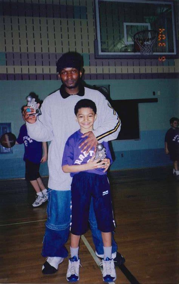 Jamal Murray and his Dad