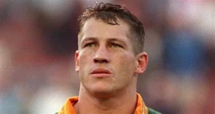  James Small played 47 Test matches for South Africa in the mid-1990s
