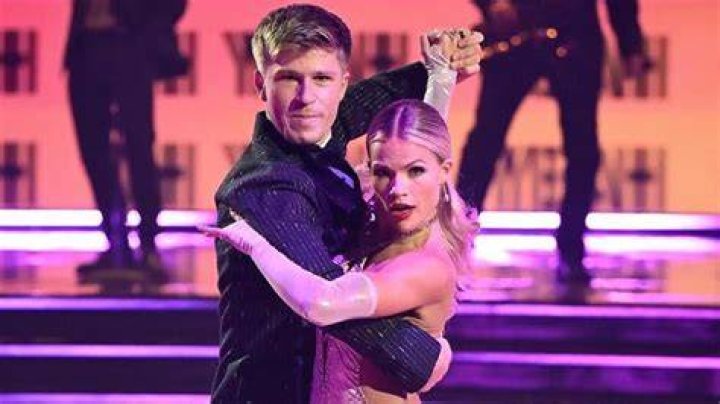 James With His Dancing Partner Phebe Bekker