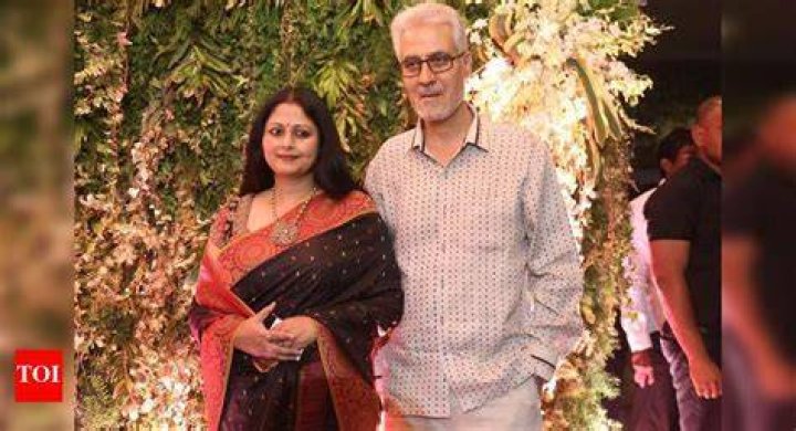 Jayasudha with her late husband Nitin Kapoor