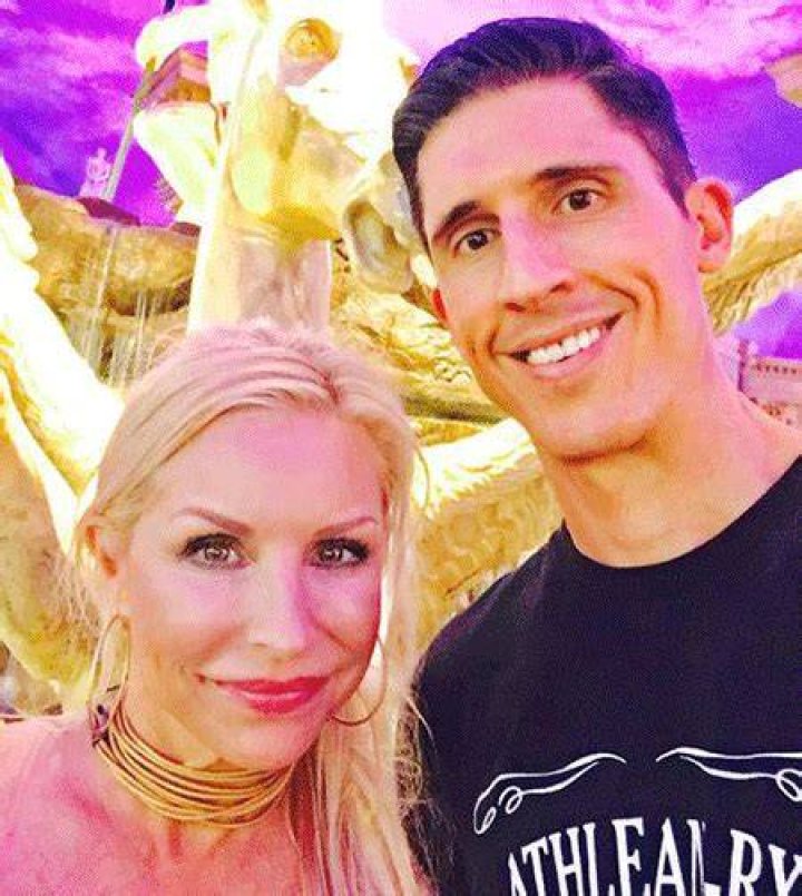 Jeff Cavaliere with his wife