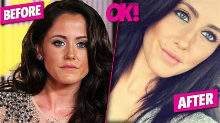 Jenelle previously had her lip pierced