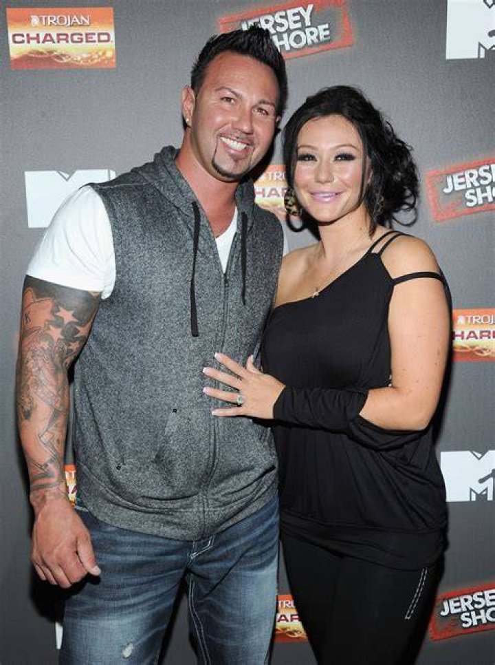 Jenni Farley and Roger Mathews on their wedding day