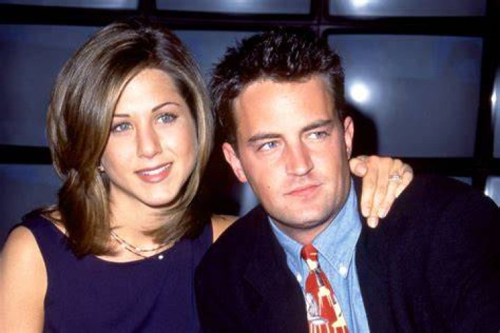 Jennifer Aniston & Matthew Perry from Emmys Cast Flashback E! News