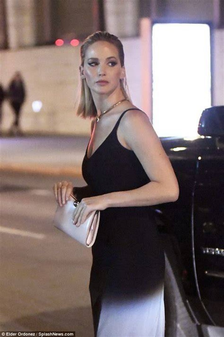  Jennifer Lawrence pictured looking glammed up at a gala in new York last week