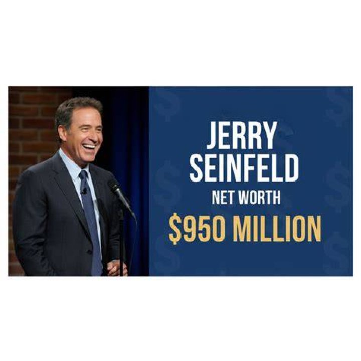 Jerry Seinfeld net worth: $950 million