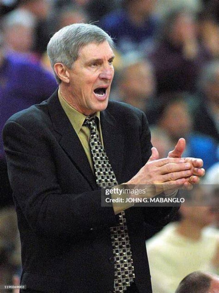 Jerry Sloan during Utah Jazz