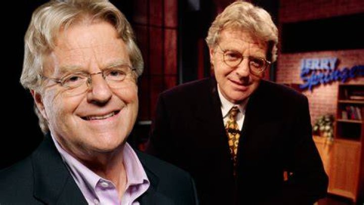  Jerry Springer was a world-famous TV star