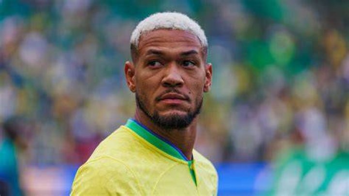 Joelinton Pictured Training For Brazil Last Year In September 